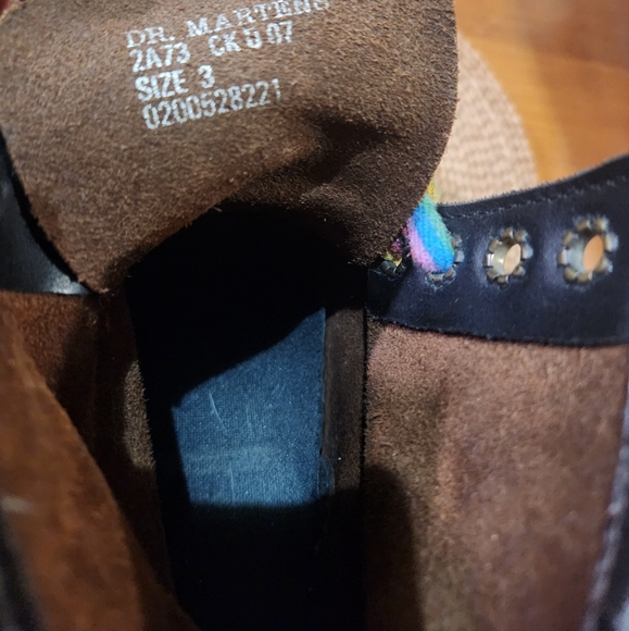 Dr. Martens 2A73 Brown Leather Boots - Picture 8 of 10